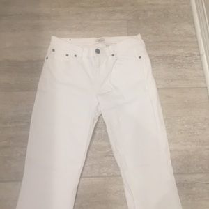 J. Crew White Jeans Size 26/28 !